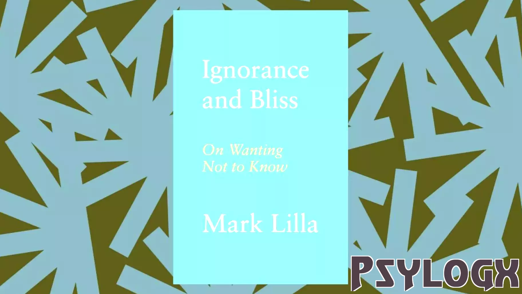 Mark Lilla's Insightful Examination of Willful Ignorance